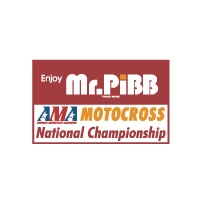 Mr Pibb National Championship Motocross decal sticker